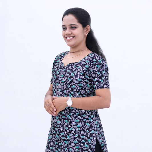 Casual or Semi Traditional  (Ajrakh)